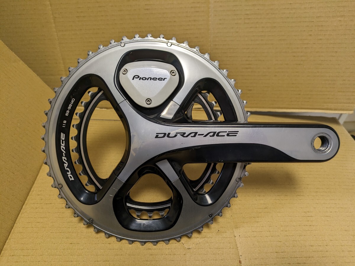 SHIMANO シマノ DURA-ACE デュラエース　パイオニアパワーメーター　FC9000 165mm　片側計測_画像1