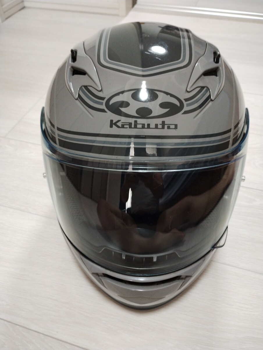 中古  KABUTO フルフェイスヘルメット カムイ３ サイズLの画像1