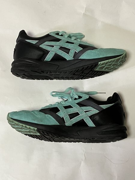 【中古】ASICS DIAMOND SUPPLY CO RONNIE FIEG GEL-SAGA TIFFANY BLACK H50EK 26.0 8.0_画像3