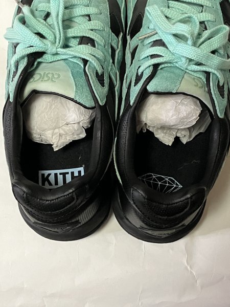 【中古】ASICS DIAMOND SUPPLY CO RONNIE FIEG GEL-SAGA TIFFANY BLACK H50EK 26.0 8.0_画像6