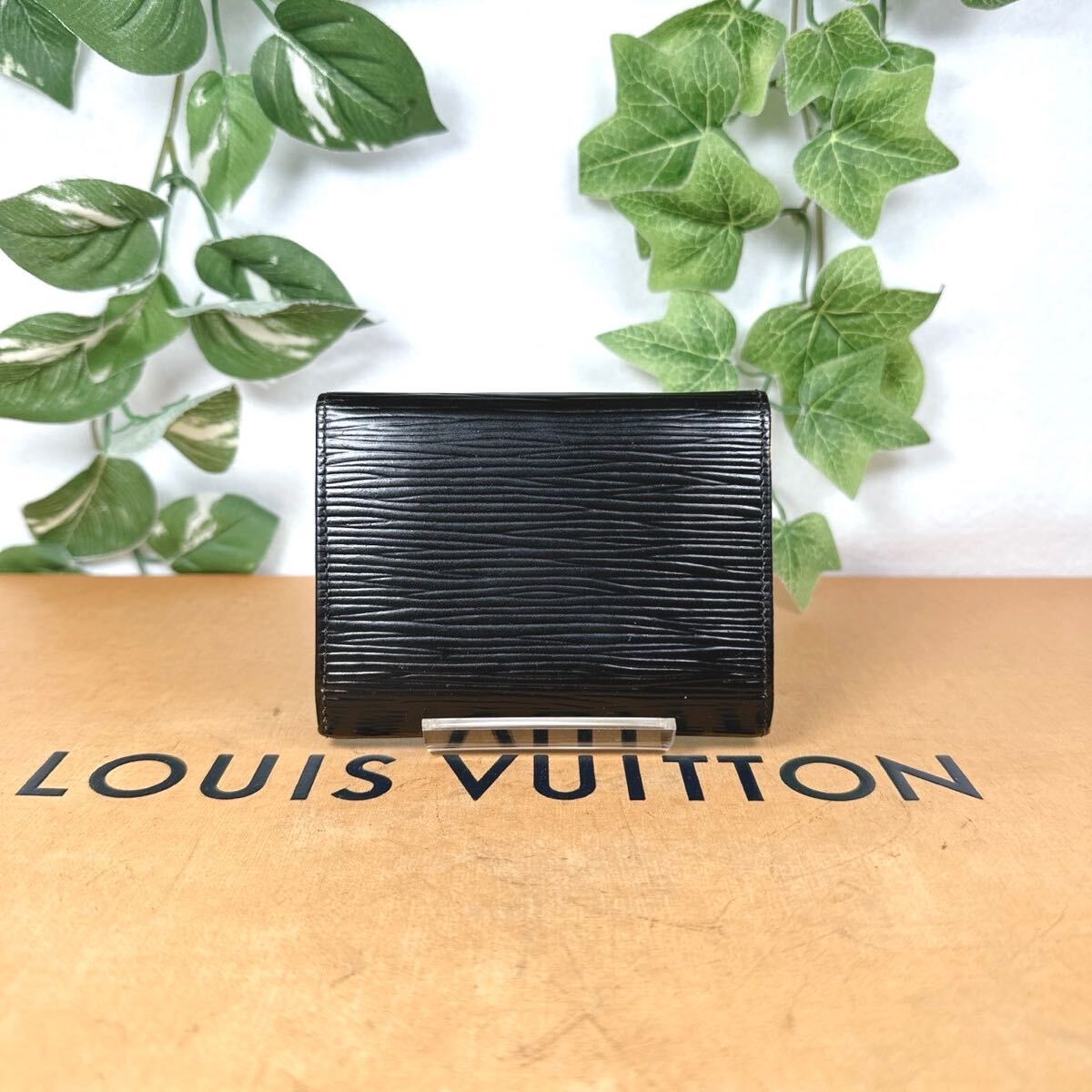 1円 ルイヴィトン LOUIS VUITTON エピ 小銭入れ コインケース サーンプル コンパクト シリアルナンバーMI0993 男女兼用_画像2