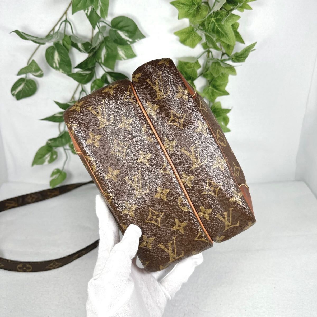 1円 LOUIS VUITTON ルイヴィトン ショルダー 斜めがけバッグ モノグラム アマゾン GM M45234 シリアル 873 TH_画像5