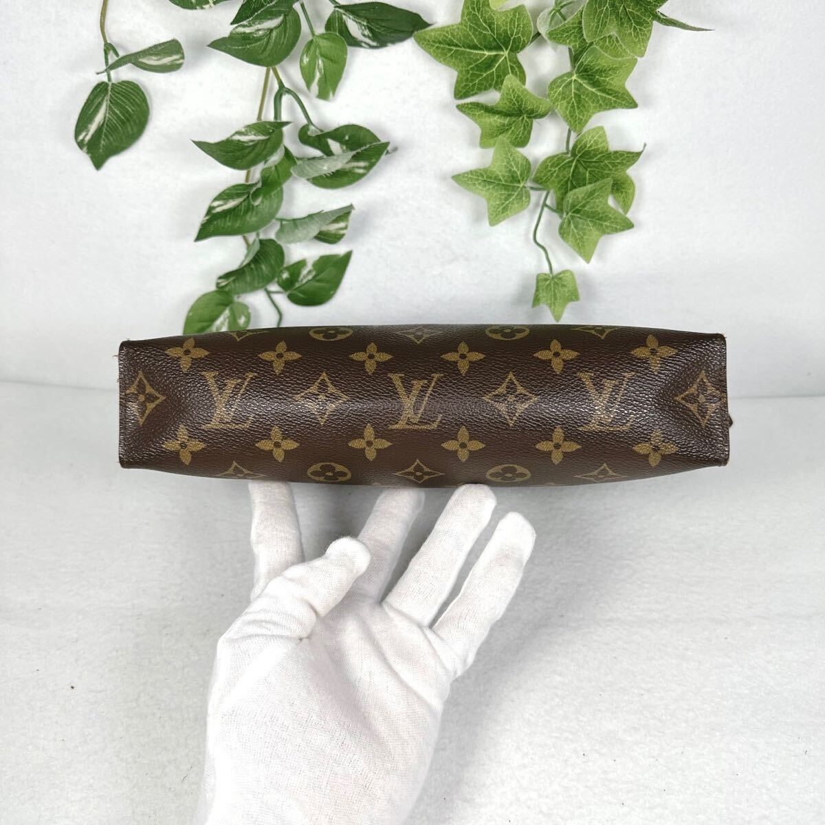 1円 LOUIS VUITTON ルイヴィトン モノグラム ポッシュトワレット26 M47542 ポーチ 正規品_画像5