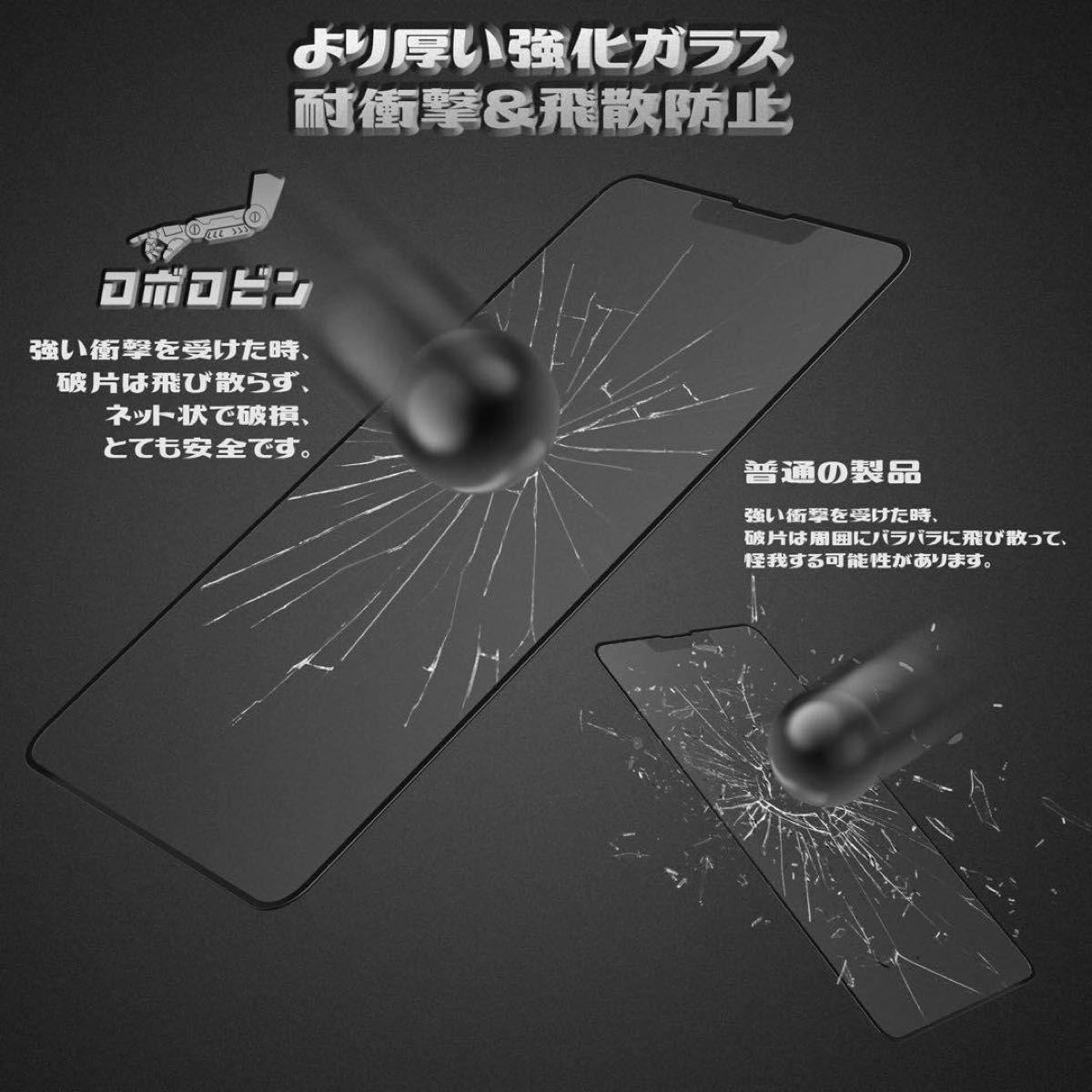 Phone14 Plus / Phone 13 Pro Max 用 ガラスフィルム アンチグレア【サラサラ・ゲーマー向け】