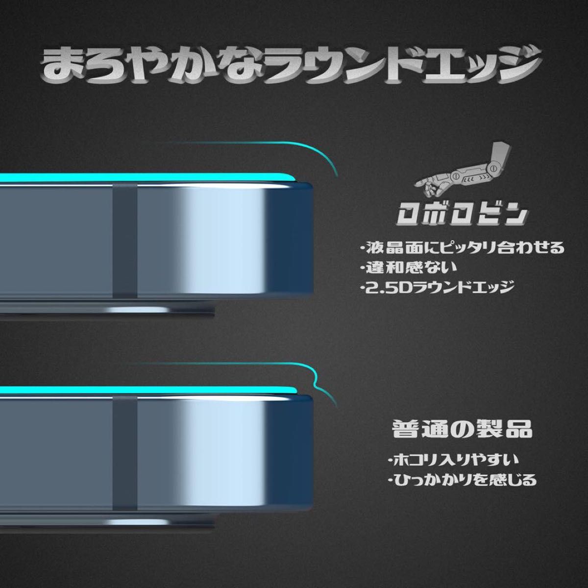 Phone14 Plus / Phone 13 Pro Max 用 ガラスフィルム アンチグレア【サラサラ・ゲーマー向け】