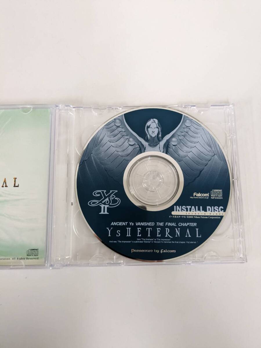 63a0815 PC game CD-ROM 2 ps summarize set Y*s ETERNAL Ⅰ Ⅱ e-s Eternal 1 2 Falco mWindows 95/98