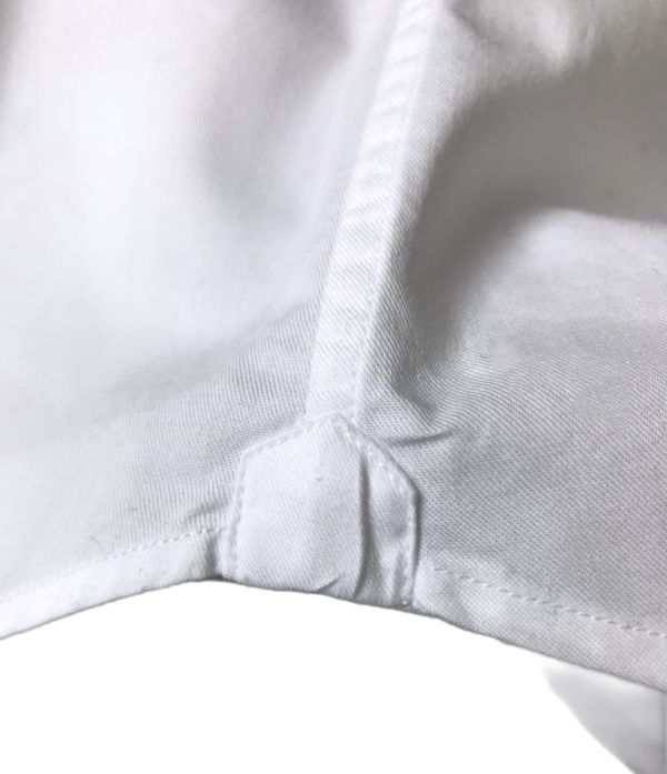 オリアン 美品 イタリア製  シャツ ブラウス ガゼット  サイズ40   白  ORIANの画像7