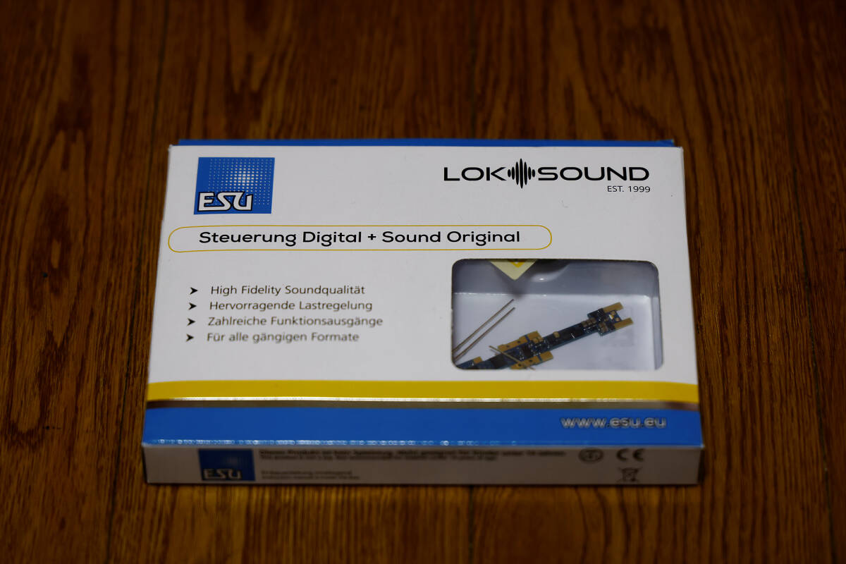 ESU 58741 LokSound 5 Micro スピーカー付 DCC「BlankDecoder」KATO USA Direct【未開封・新品】の画像1