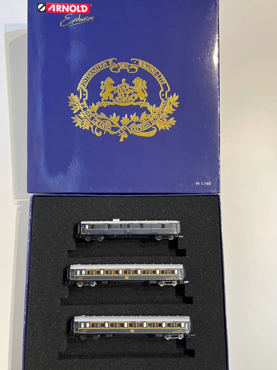 Arnold HN4460、HN4461 Castellano ExpresoCIWL客車3セットRENFE Arnold HN4460、HN4461 Castellano ExpresoCIWL客車3セットRENFE