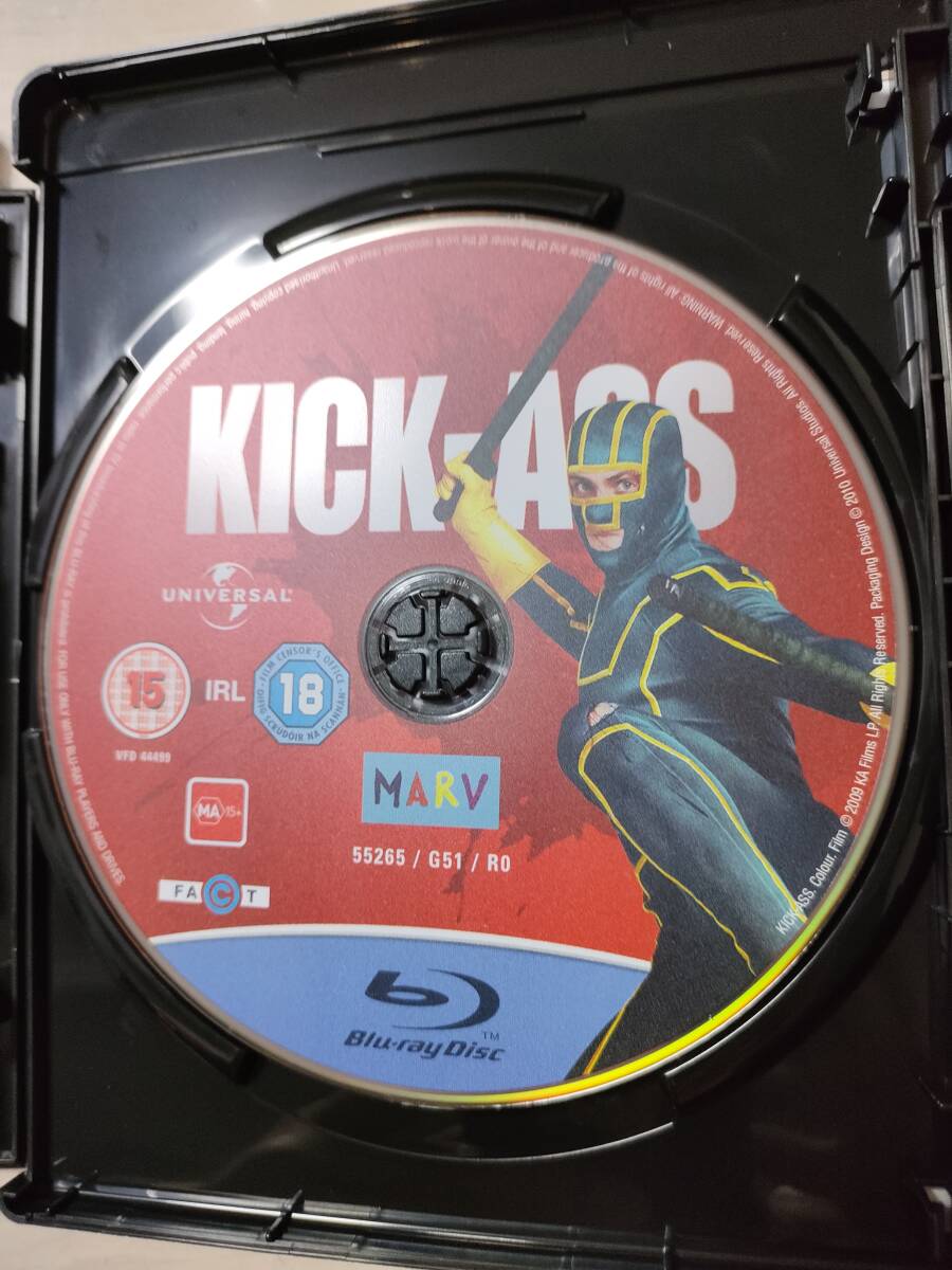 送料無料 ほぼ新品『キック・アス Kick-Ass 4K Ultra HD+Blu-ray 2枚組 海外正規盤』日本未発売レア クロエ・グレース・モレッツ_画像4