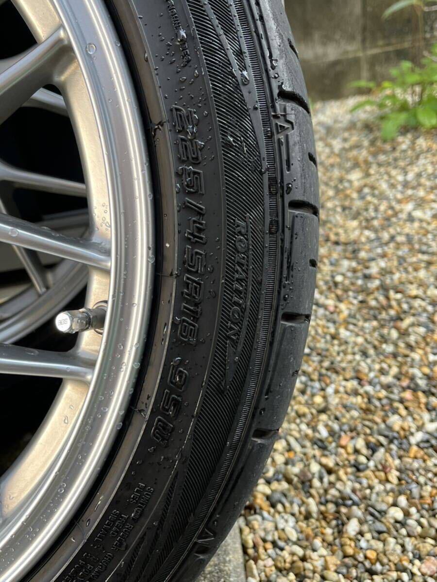 ◆激安 現状使用可 BBS RG-R RG703 マークX プリウスα クラウン レクサスIS HS アルファード ヴェルディファイア エスティマ スカイライン_画像7