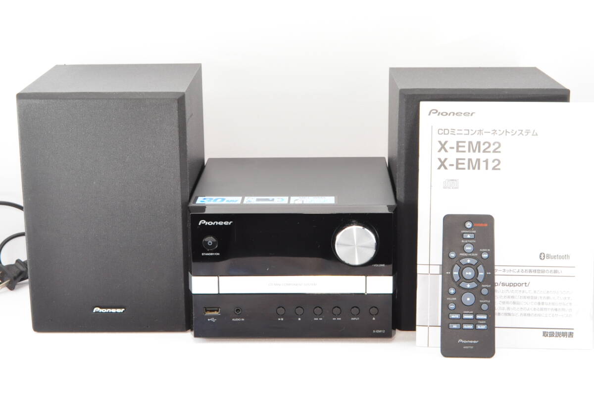 Pioneer パイオニア X-EM22 CDミニコンポーネントシステム Bluetooth/USB対応の画像1