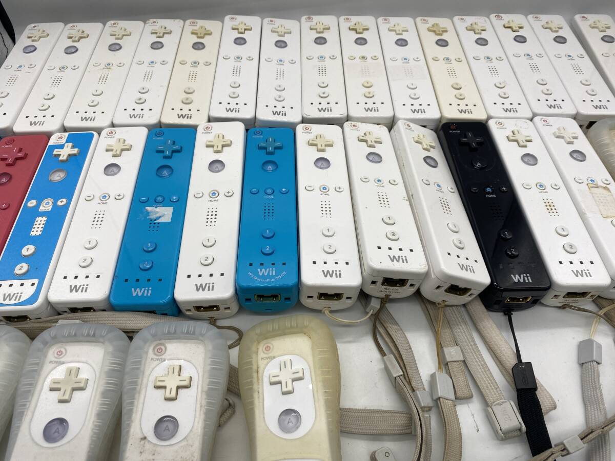 【ジャンク品】任天堂 Nintendo ニンテンドー Wiiリモコン 35台 まとめてセット RVL-003 _画像5