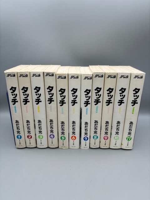 タッチ ワイド版 全11巻 あだち充（少年サンデーコミックスワイド版）全巻完結コミックセット #24-313-2の画像1