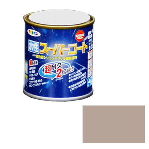  multi-purpose aqueous super coat Asahi pen paints * oil aqueous paints 1 1/12L birch Brown 
