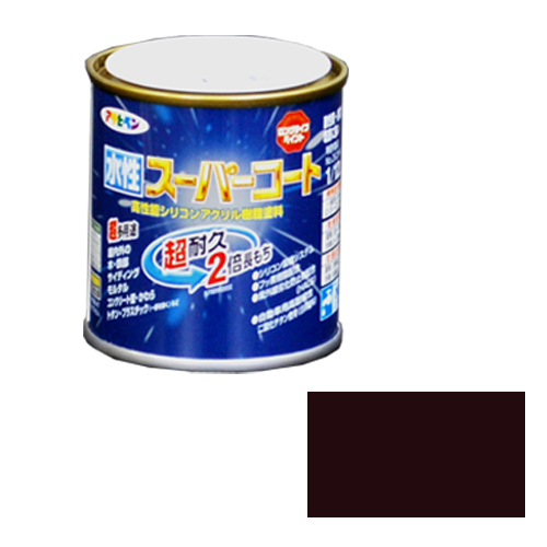  multi-purpose aqueous super coat Asahi pen paints * oil aqueous paints 1 1/12L burns tea 