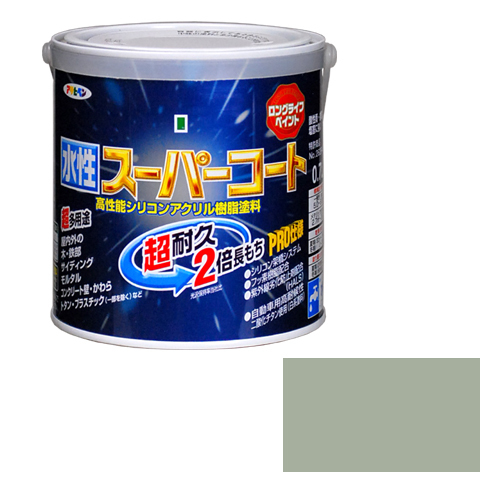  multi-purpose aqueous super coat Asahi pen paints * oil aqueous paints 1 0.7L soft gray 