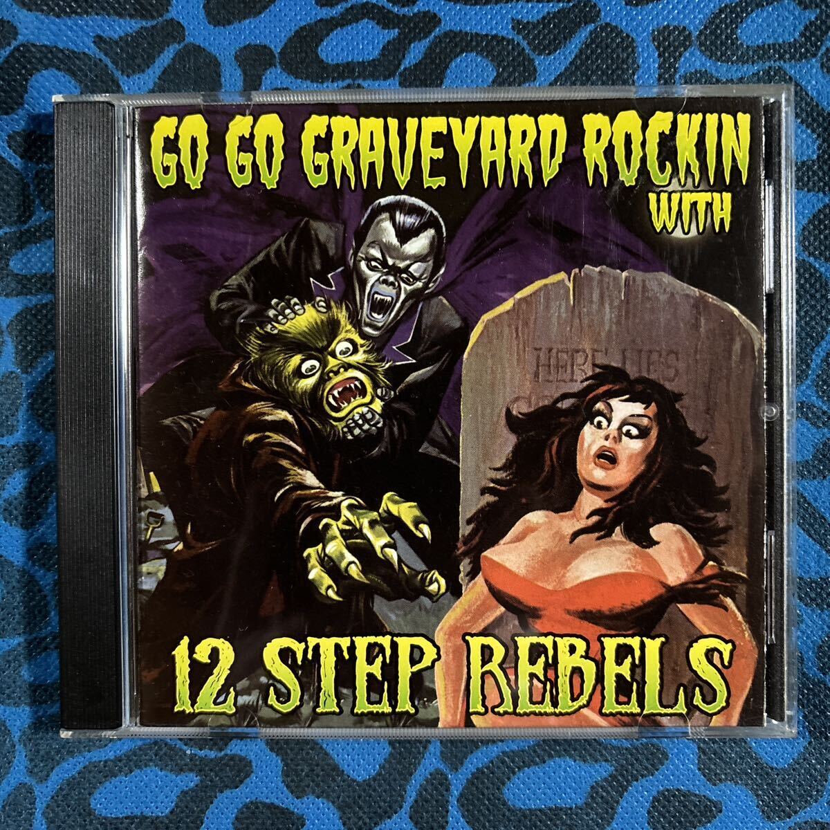 12 STEP REBELS アルバムGO GO GRAVEYARD ROCKINサイコビリーネオロカビリーロカビリーロックンロール_画像2