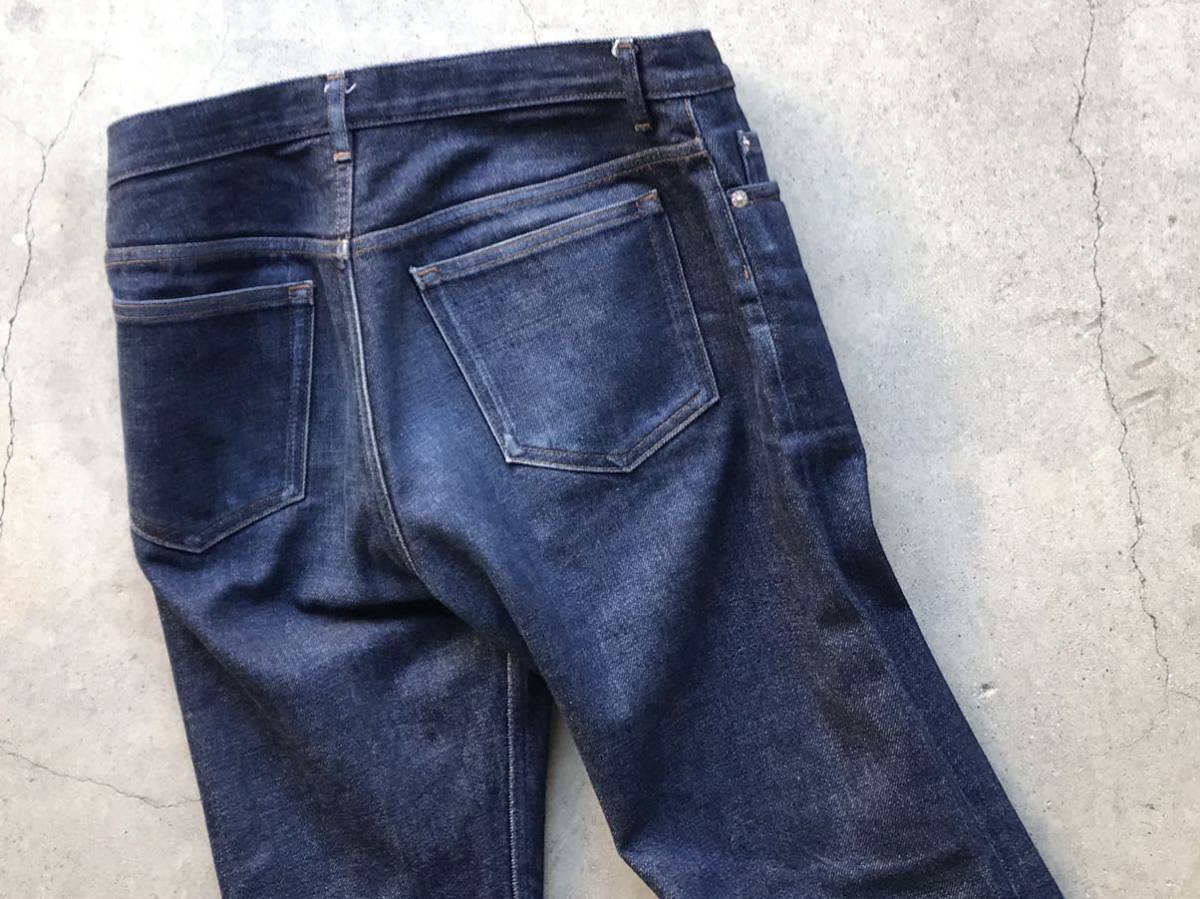 APC [JEAN NEW STANDARD] W31 アーペーセー メンズ ジーンズ セルビッチ デニムパンツ 赤耳 インディゴ_画像8