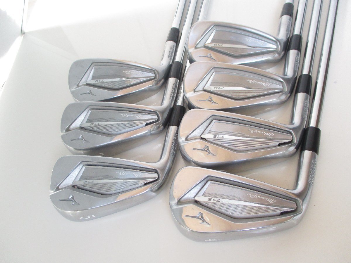 左用 MIZUNO PRO ミズノ プロ 719 4-PW 7本 MODUS TOUR 105(S) モーダス ツアー レフティ_画像1