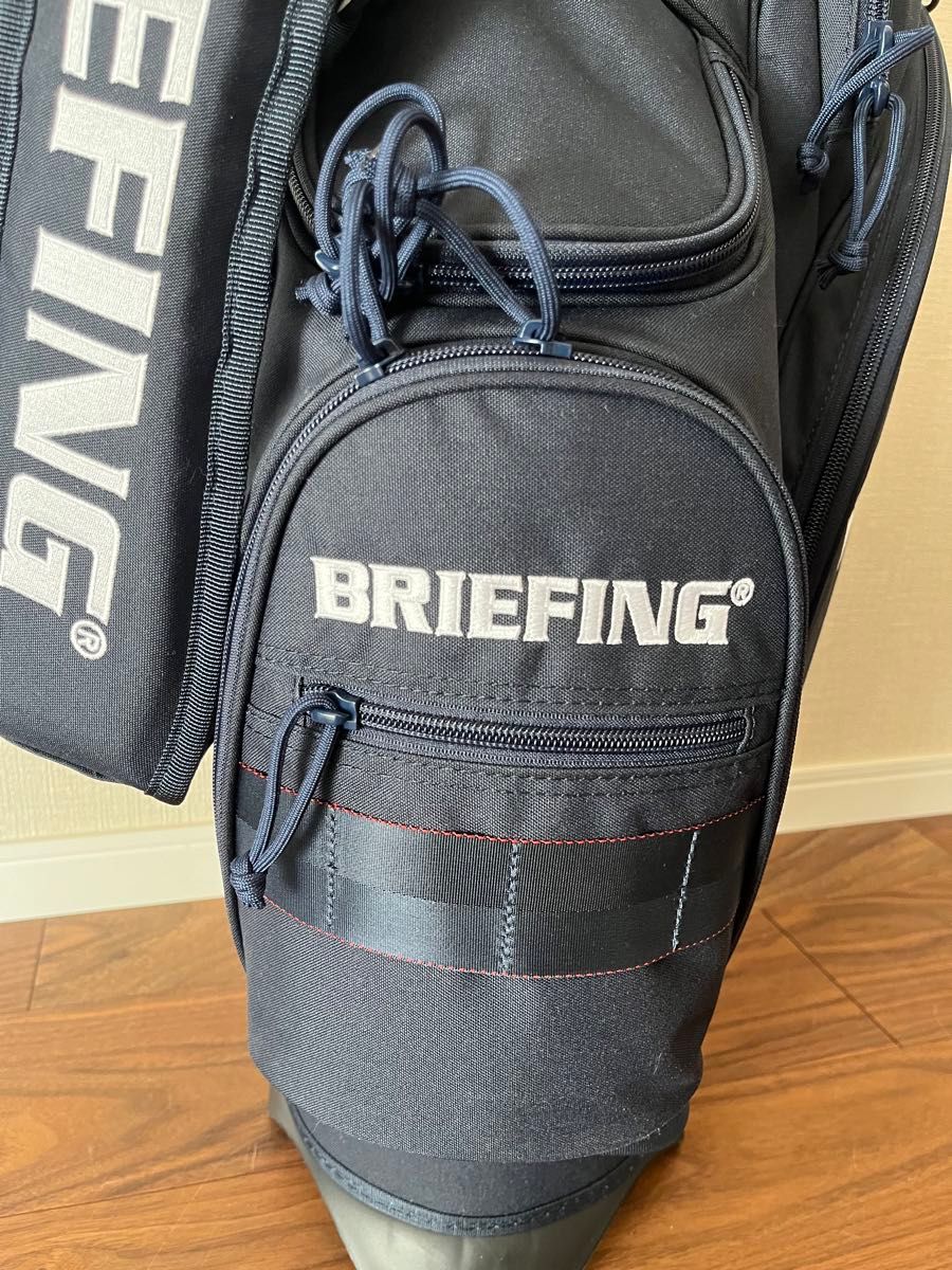 新品未使用】BRIEFINキャディバック 直営店限定モデル ネイビー 新品未使用】BRIEFINキャディバック 直営店限定モデル ネイビー