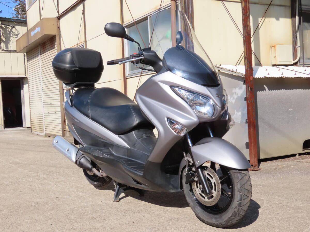 スズキ バーグマン200 Fi CH41A バイク専用ETC付き 業者価格にて陸送手配可能の画像1