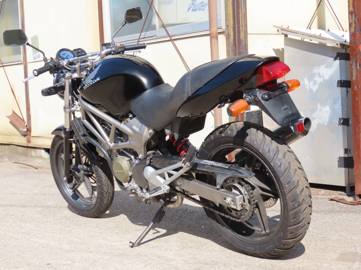 ホンダ VTR250 MC33 キャブモデル モリワキマフラー装備 業者価格にて陸送手配可能の画像6