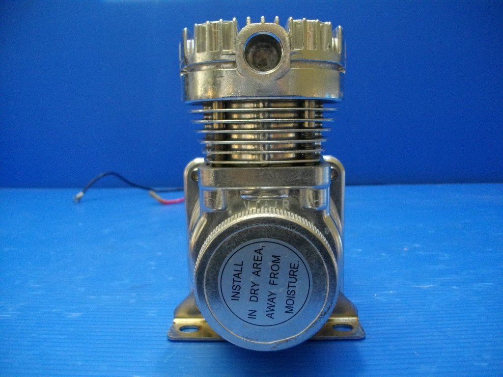 SA【8257-2】Viair クロム 200 PSI 480C エアコンプレッサー エアサス 12V 中古品_画像5