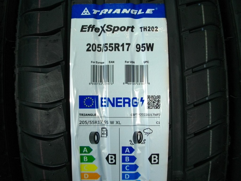 【H】ホンダ RK5 ステップワゴン スパーダ 純正 17インチ 6.0J +50 5H PCD114.3 TRIANGLE TH202 205/55R17 2023年製(新品) 4本 ストリームの画像5