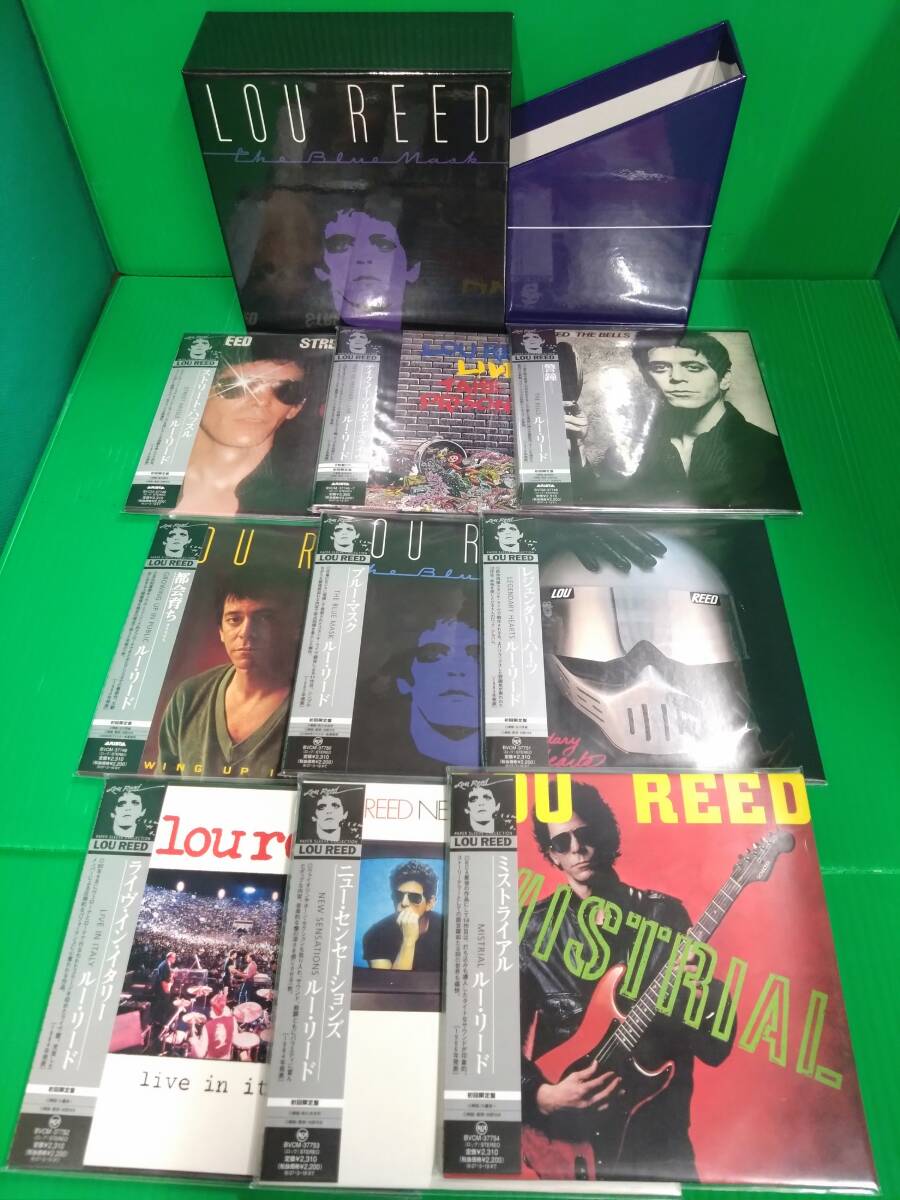 306◎DU特典BOX&復刻帯付◎ルー・リード紙ジャケ９タイトル/LOU REED_画像1