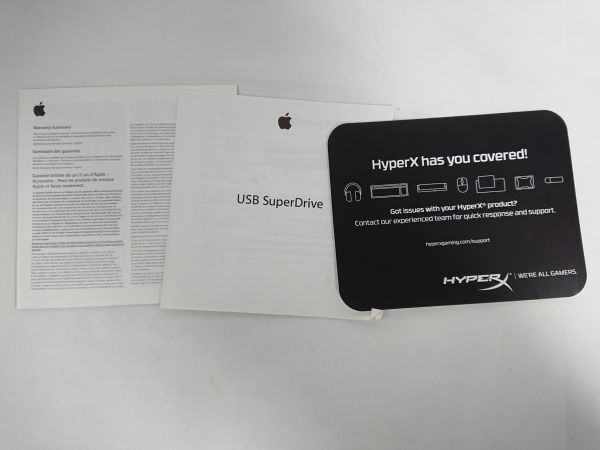 Apple アップル MD564ZM/A A1379 USB SuperDrive スーパードライブ 箱付 ls265の画像4