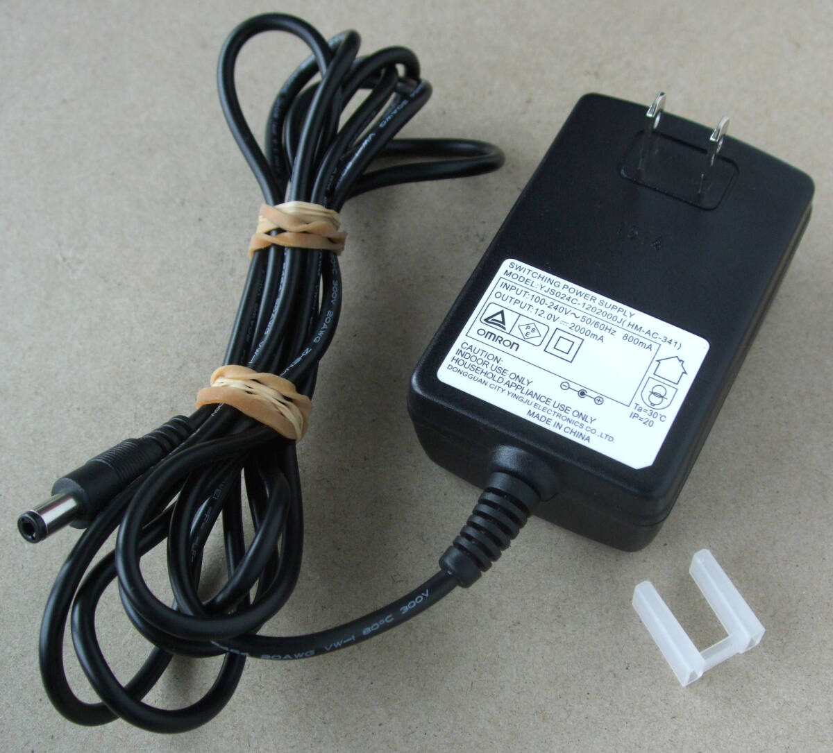 Бесплатная доставка Omron omron omron venuine AC Adapter YJS024C-1202000J HM-AC-341 CENTE