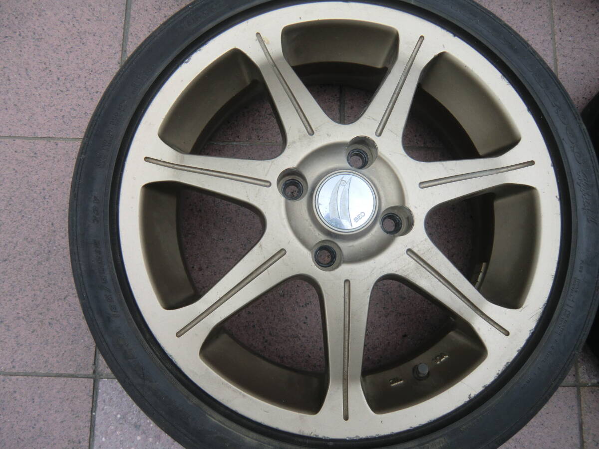 BED 5JX15 PCD100 オフセット45　165/50R15　ヨー１_画像2