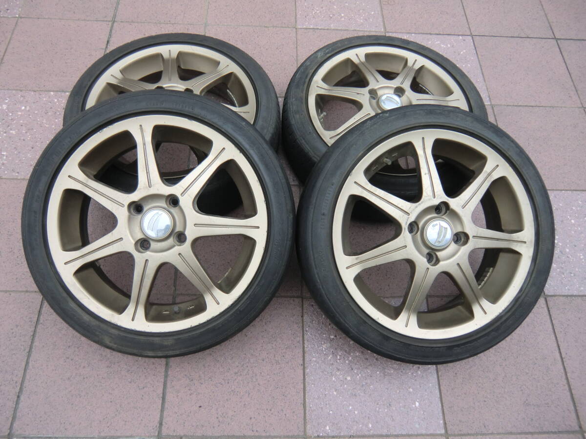 BED 5JX15 PCD100 オフセット45 165/50R15 ヨー１の画像1