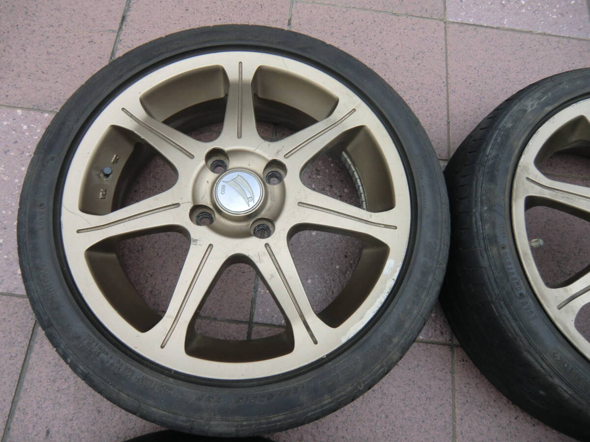 BED 5JX15 PCD100 オフセット45 165/50R15 ヨー１の画像5