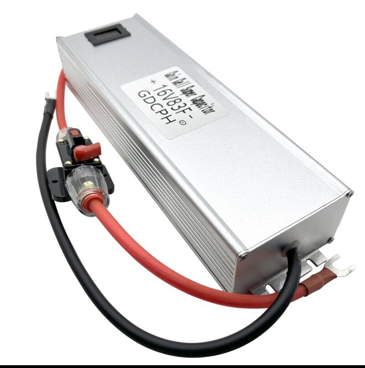  点検済み 国内在庫発送 点検商品　EDLC 充電発送 直ぐ使えます スーパーカーボンキャパシター GDCPH 16V 83FのEDLCです。電圧計付きです。_画像3