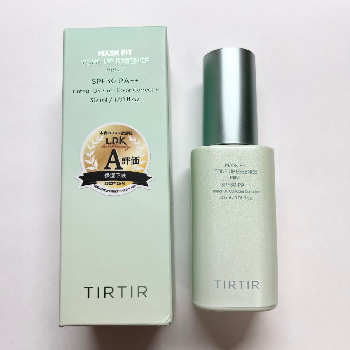 ティルティル マスクフィットトーンアップ エッセンス ミント 30ml グリーン　緑　下地　tirtir