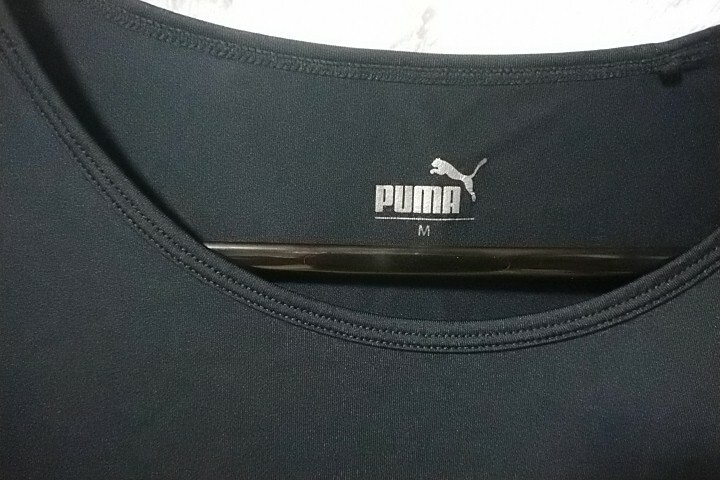 PUMA Tシャツ レディースサイズ L黒 半袖