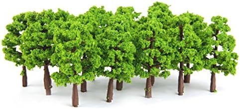 【残りわずか】 ノーブランド品樹木 モデルツリー Style-7 20本 鉄道模型 ジオラマ 箱庭の画像2