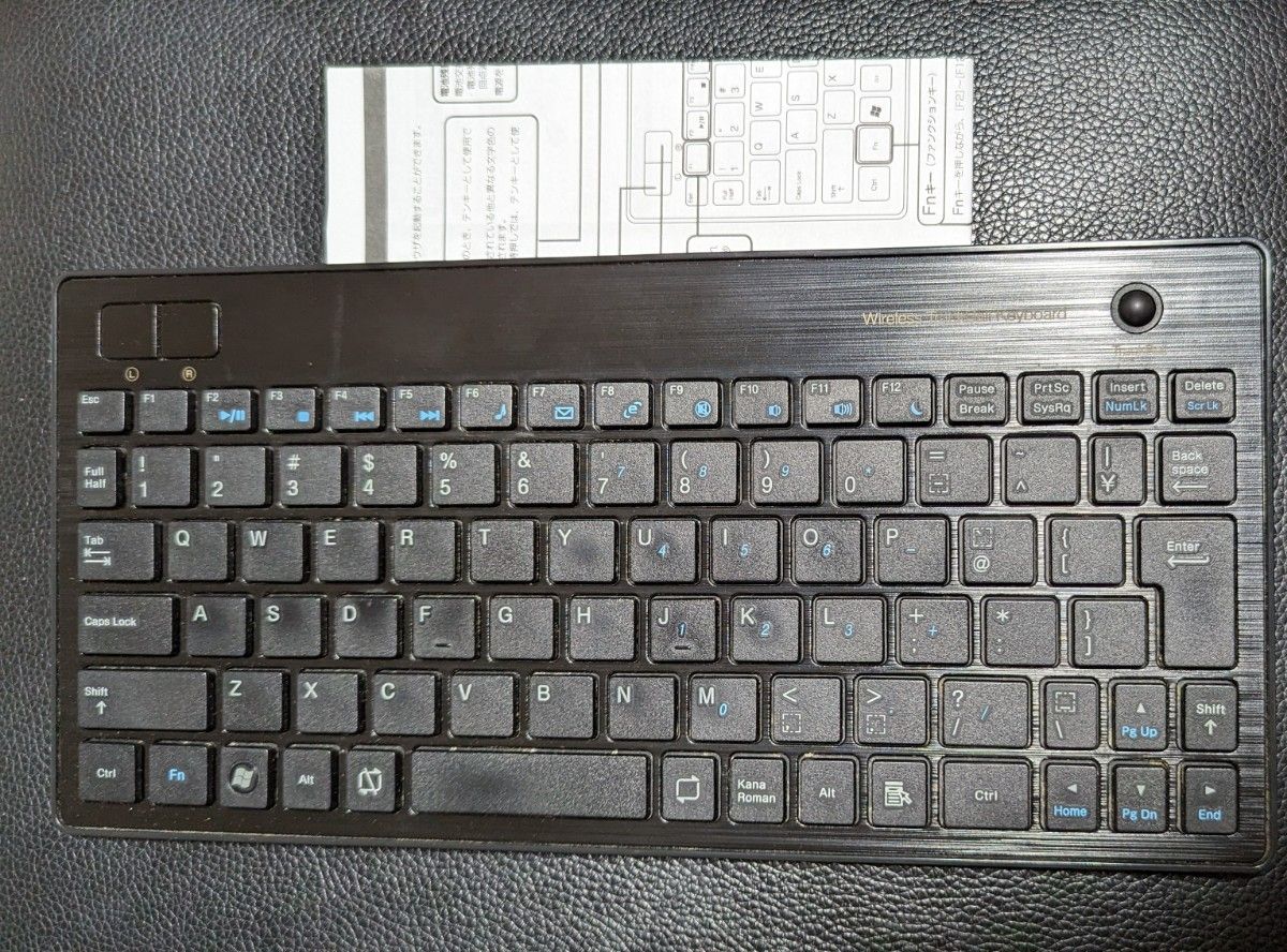 ELECOM TK-FDP021BK ワイヤレス キーボード