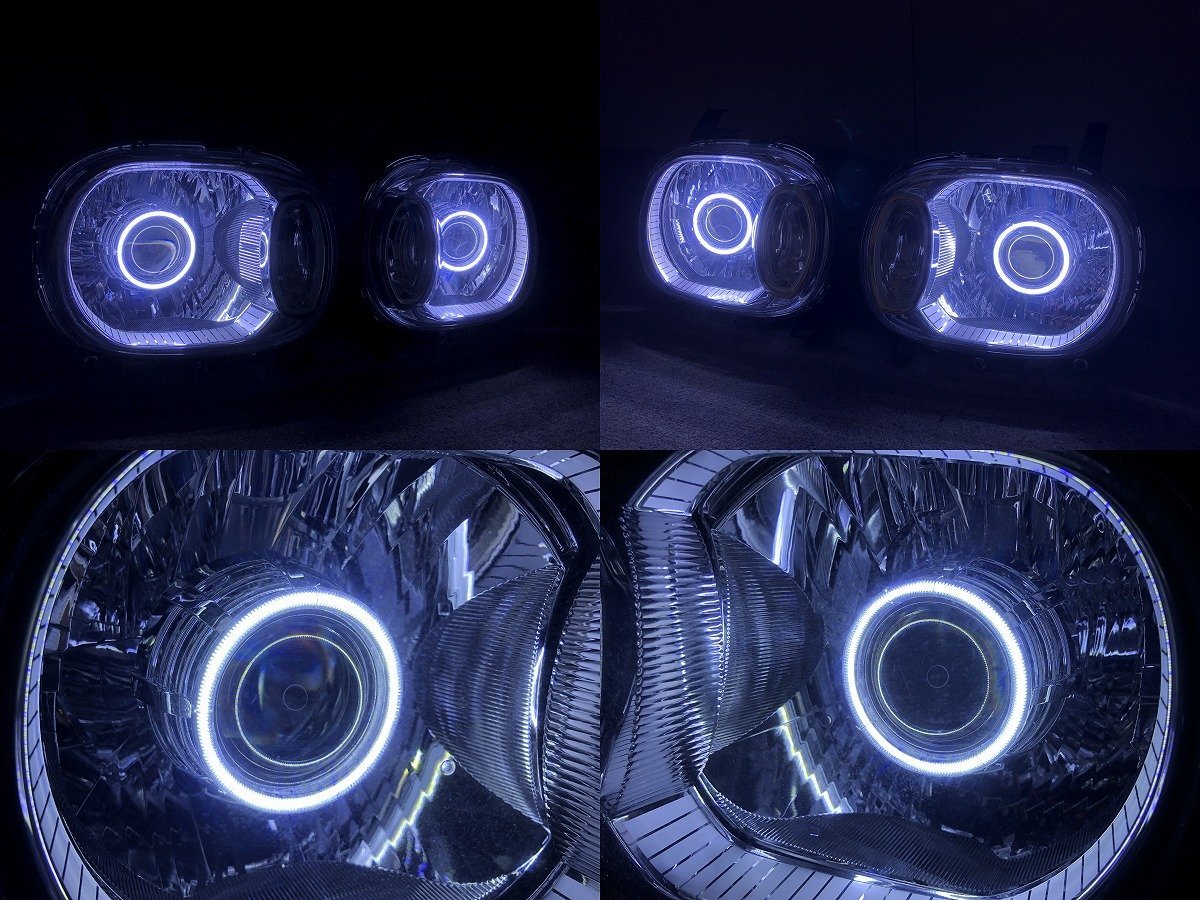 HE22S Lapin V36 xenon strongest COB white ring LED head light T9493