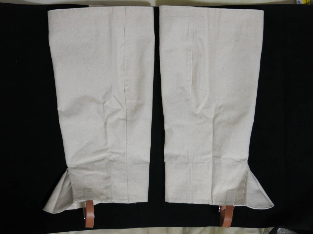 日本軍 明治十九年式 兵用脚絆 複製 ふくらはぎ在庫サイズ 46cmの画像4
