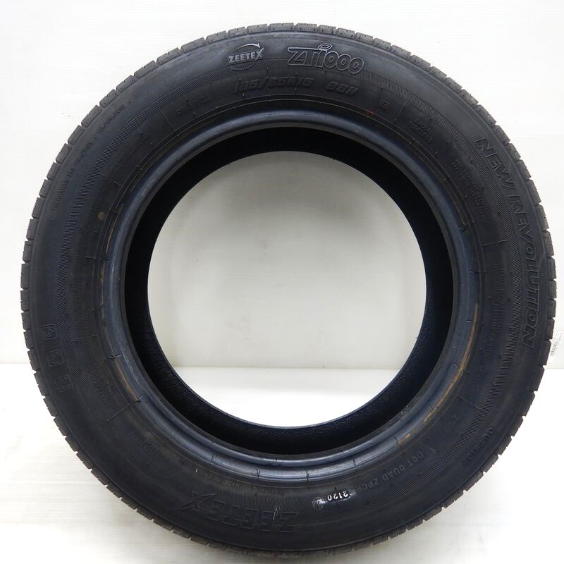 中古タイヤ 185/65r15 タイヤ ZEETEX ZT1000 2本セット ヤリス プリウス ノート ティーダ 中古 15インチ_画像2