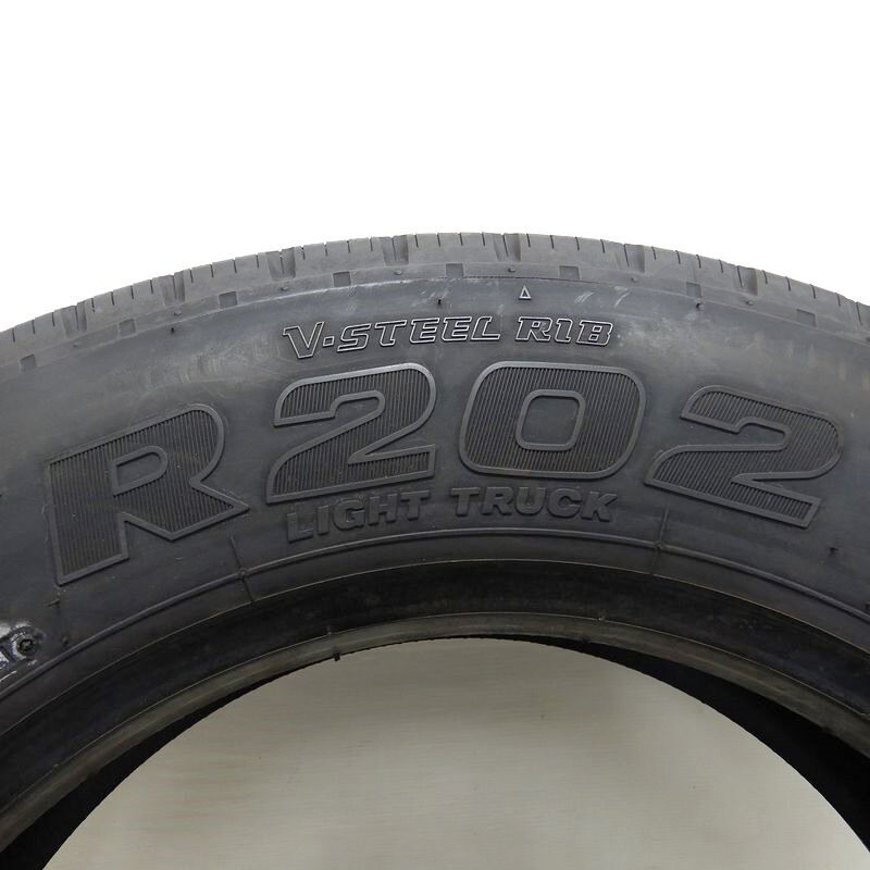 中古タイヤ 205/70R17.5 115/113L BRIDGESTONE ECOPIA R202 サマータイヤ 1本単品 ダイナ 中古 17.5インチの画像2