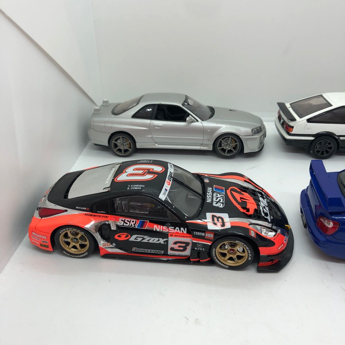 1/24 ホットワークス Z33 R34 GTR AE86 インプレッサ まとめ まとめて ジャンク 部品取り 1円〜_画像6