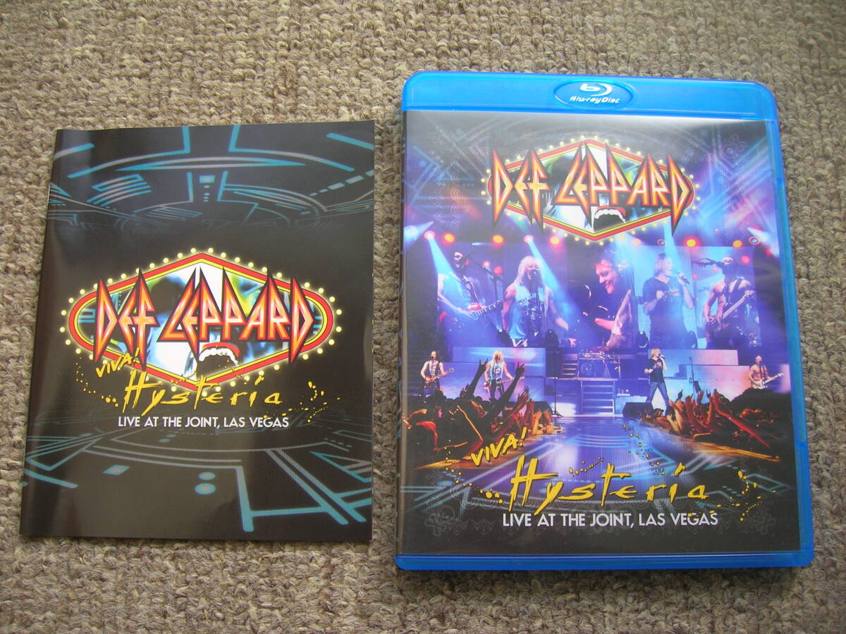 輸入盤ブルーレイディスク[DEF LEPPARD VIVA! Hysteria LIVE AT THE JOINT, LAS VEGAS](デフ・レパード ビバ! ヒステリア)☆送料185円～☆_画像1