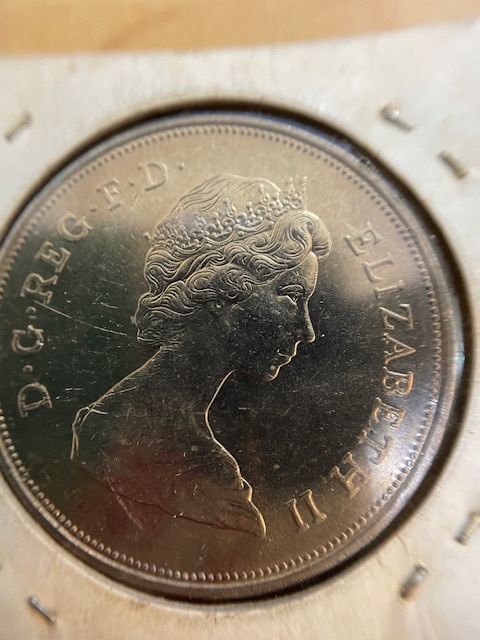 ロイヤルミント Royal Mint 1981年 ダイアナ妃 御成婚記念コイン 28.3g 銀貨 3枚_画像7