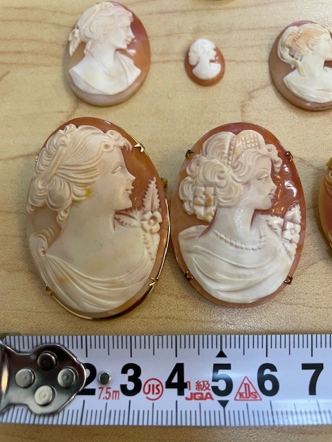 カメオ まとめ 貴婦人 シェルカメオ ウエッジウッド ピーターラビット WEDG WOOD 7点_画像2