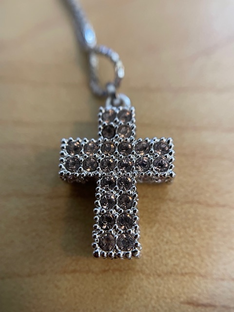 SWAROVSKI スワロフスキー ネックレストップ クロス 十字架 ストーンの画像5