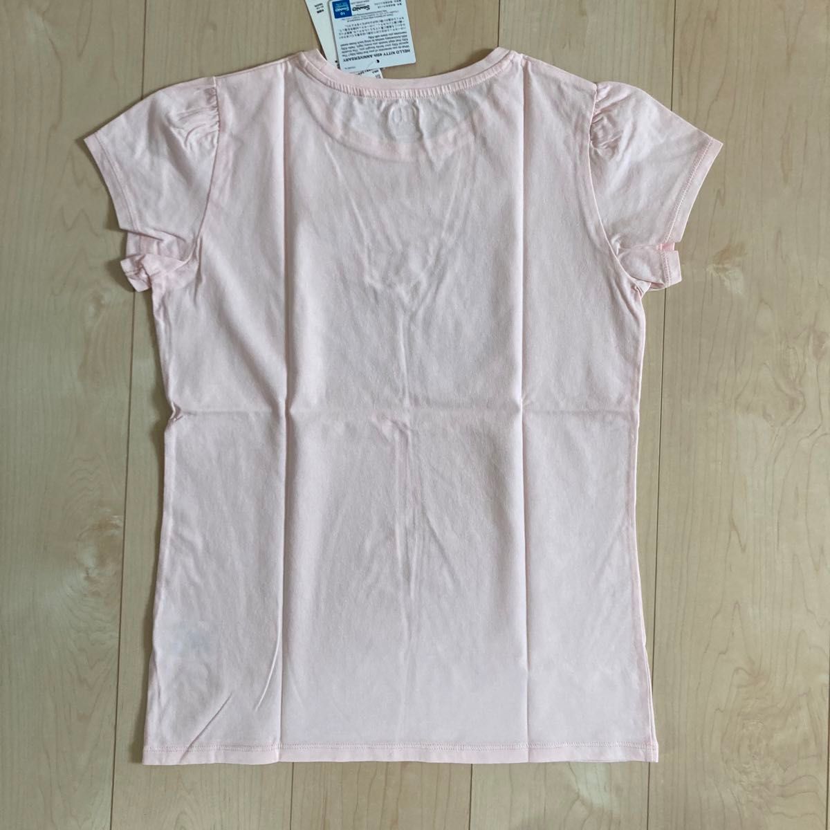 160  Tシャツ　薄ピンク　ユニクロ